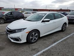 Salvage cars for sale from Copart Van Nuys, CA: 2019 Honda Civic LX