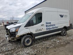 Salvage trucks for sale at Appleton, WI auction: 2019 Ford Transit T-250