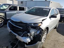 Salvage cars for sale at Vallejo, CA auction: 2021 Chevrolet Equinox LS