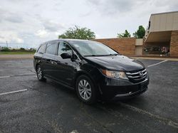 Salvage cars for sale at Oklahoma City, OK auction: 2017 Honda Odyssey SE
