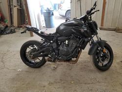 Salvage motorcycles for sale at Madisonville, TN auction: 2022 Yamaha MT07