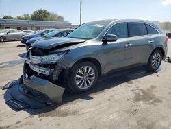 Salvage cars for sale at Orlando, FL auction: 2016 Acura MDX Technology