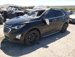 Salvage cars for sale at Las Vegas, NV auction: 2019 Chevrolet Equinox Premier