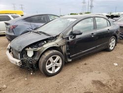 Salvage cars for sale from Copart Elgin, IL: 2011 Honda Civic LX-S