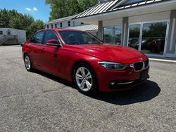 Salvage cars for sale at North Billerica, MA auction: 2016 BMW 328 I Sulev