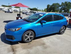 Vehiculos salvage en venta de Copart Sacramento, CA: 2022 Subaru Impreza Premium