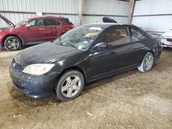 Salvage cars for sale from Copart Houston, TX: 2004 Honda Civic EX