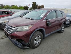 Salvage cars for sale at Martinez, CA auction: 2014 Honda CR-V LX