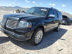Salvage cars for sale at Magna, UT auction: 2016 Lincoln Navigator L Select