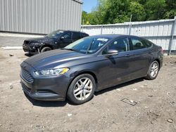 Salvage cars for sale from Copart West Mifflin, PA: 2015 Ford Fusion SE