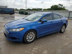 Salvage cars for sale from Copart Wilmer, TX: 2017 Ford Fusion S