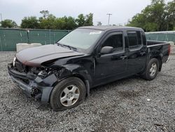 Salvage cars for sale from Copart Riverview, FL: 2013 Nissan Frontier S