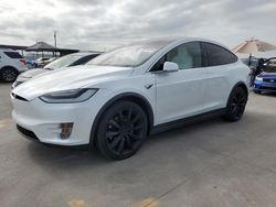 Salvage cars for sale at Grand Prairie, TX auction: 2020 Tesla Model X