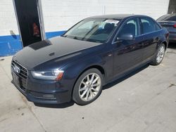 Salvage cars for sale from Copart Farr West, UT: 2015 Audi A4 Premium Plus