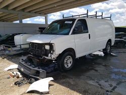 Salvage trucks for sale at West Palm Beach, FL auction: 2013 Chevrolet Express G2500