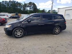 Salvage cars for sale at Seaford, DE auction: 2012 Honda Odyssey EXL