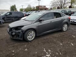 Salvage cars for sale at New Britain, CT auction: 2016 Ford Focus Titanium