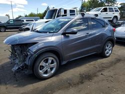 Salvage cars for sale at Denver, CO auction: 2016 Honda HR-V EXL