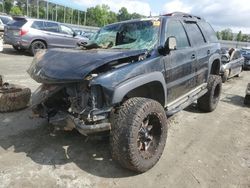 Salvage cars for sale at Spartanburg, SC auction: 2003 Chevrolet Tahoe K1500