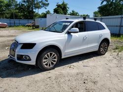 Salvage cars for sale from Copart Hampton, VA: 2014 Audi Q5 Premium Plus
