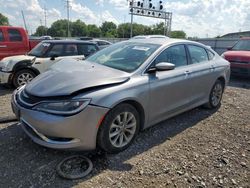 Salvage cars for sale from Copart Columbus, OH: 2015 Chrysler 200 C