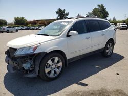 Salvage cars for sale from Copart San Martin, CA: 2015 Chevrolet Traverse LTZ