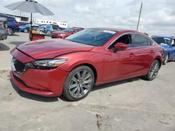 Salvage cars for sale at Grand Prairie, TX auction: 2019 Mazda 6 Grand Touring