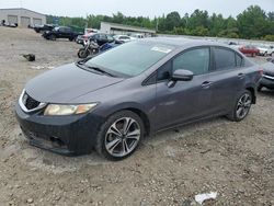 Salvage cars for sale from Copart Memphis, TN: 2014 Honda Civic EXL