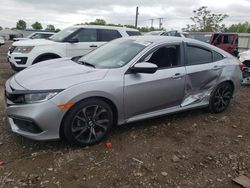 Salvage cars for sale at Hillsborough, NJ auction: 2019 Honda Civic Sport
