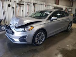 Salvage cars for sale from Copart Elgin, IL: 2020 Ford Fusion SE