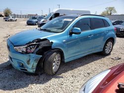 Salvage cars for sale from Copart Franklin, WI: 2011 Mitsubishi Outlander Sport SE