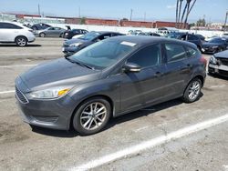 Salvage cars for sale from Copart Van Nuys, CA: 2015 Ford Focus SE