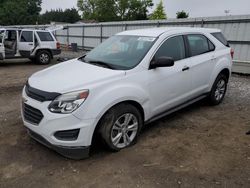 Salvage SUVs for sale at auction: 2016 Chevrolet Equinox LS