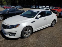 KIA Vehiculos salvage en venta: 2015 KIA Optima LX