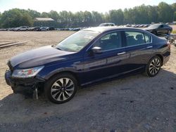 Salvage cars for sale at Charles City, VA auction: 2014 Honda Accord Touring Hybrid