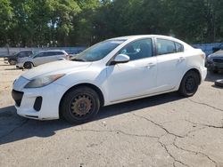 Salvage cars for sale from Copart Austell, GA: 2012 Mazda 3 I