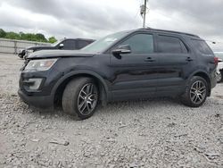 Salvage cars for sale at Hueytown, AL auction: 2017 Ford Explorer Sport
