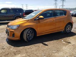 Salvage cars for sale at auction: 2017 Chevrolet Sonic LT