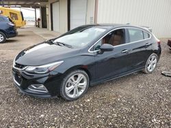 2017 Chevrolet Cruze Premier en venta en Temple, TX