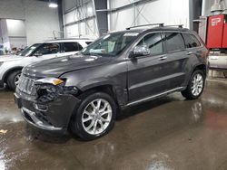 Salvage cars for sale at Ham Lake, MN auction: 2014 Jeep Grand Cherokee Summit