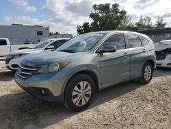 Salvage cars for sale at Opa Locka, FL auction: 2012 Honda CR-V EX