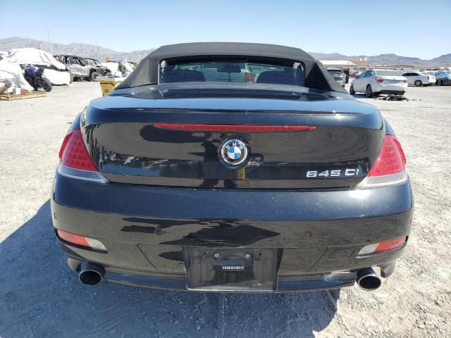 2005 BMW 645 CI Automatic