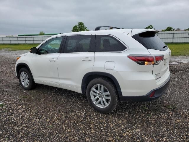 2016 Toyota Highlander LE