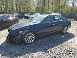 Salvage cars for sale at Candia, NH auction: 2016 Cadillac CTS Luxury Collection