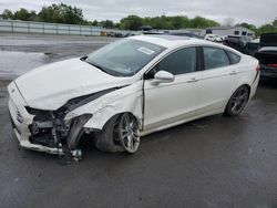 Salvage cars for sale at Glassboro, NJ auction: 2013 Ford Fusion Titanium