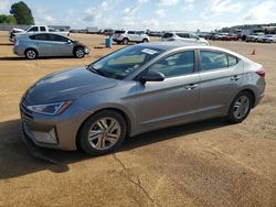 Salvage cars for sale from Copart Longview, TX: 2019 Hyundai Elantra SEL