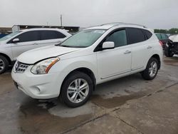 Salvage cars for sale at Grand Prairie, TX auction: 2012 Nissan Rogue S