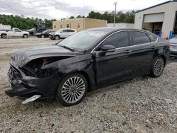 Ford Fusion Titanium hev salvage cars for sale: 2017 Ford Fusion Titanium HEV