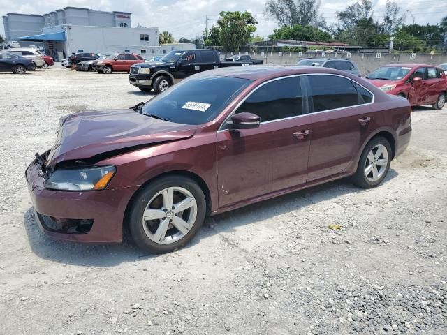 2013 Volkswagen Passat SE