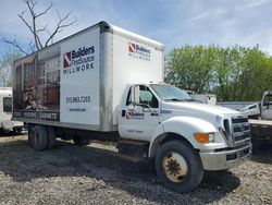 Salvage trucks for sale at Central Square, NY auction: 2013 Ford F750 Super Duty
